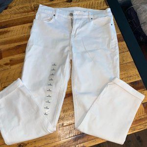 White Boyfriend Jeans